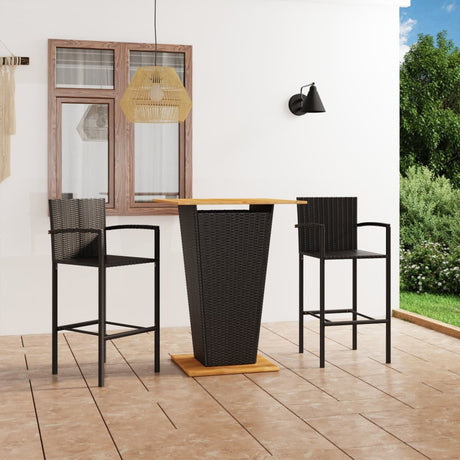 3 Piece Garden Bar Set