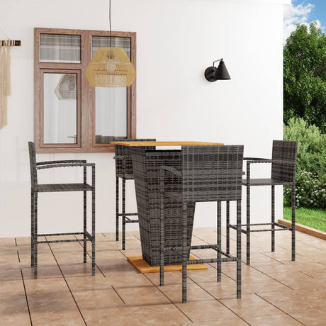 3 Piece Garden Bar Set