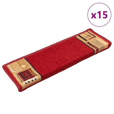 Stair Mats Self-Adhesive 5 Pcs 65X21X4 Cm