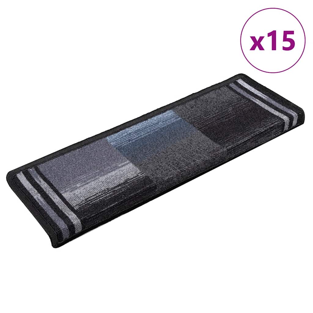 Stair Mats Self-Adhesive 5 Pcs 65X21X4 Cm