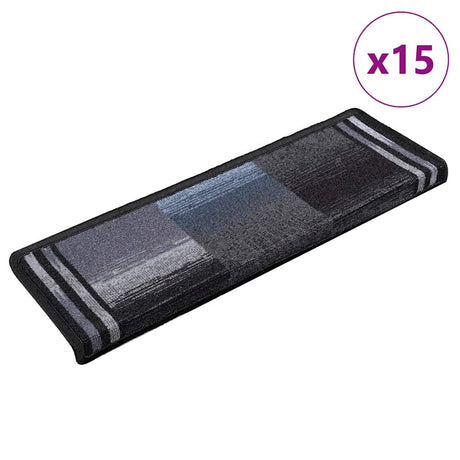 Stair Mats Self-Adhesive 5 Pcs 65X21X4 Cm