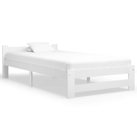 Bed Frame Without Mattress Solid Pine Wood