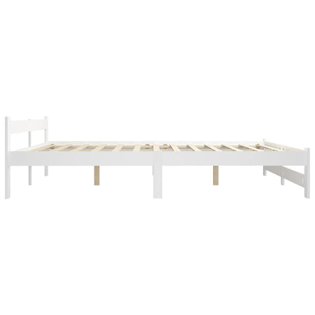 Bed Frame Without Mattress Solid Pine Wood