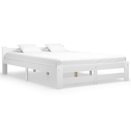 Bed Frame Without Mattress Solid Pine Wood