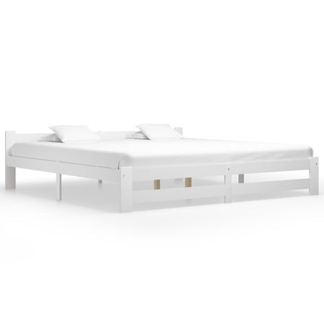Bed Frame Without Mattress Solid Pine Wood
