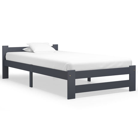 Bed Frame Without Mattress Solid Pine Wood