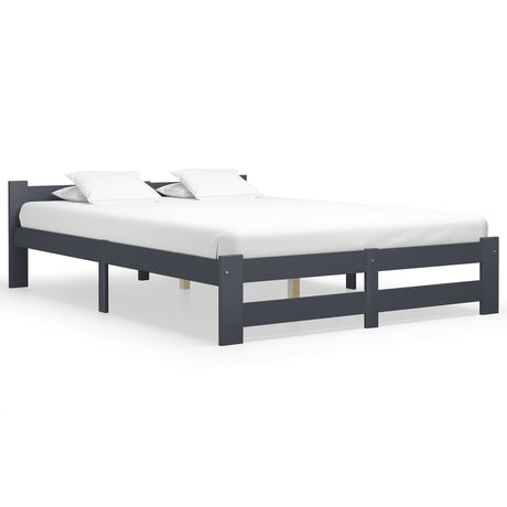 Bed Frame Without Mattress Solid Pine Wood