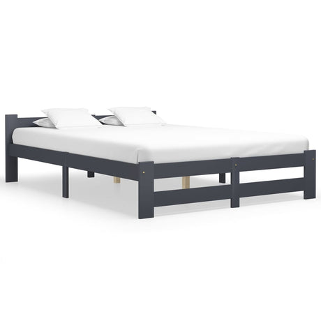 Bed Frame Without Mattress Solid Pine Wood