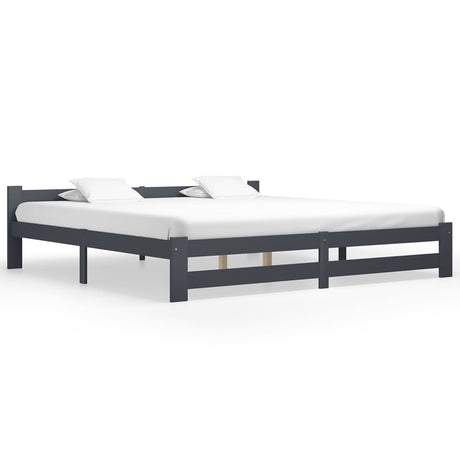 Bed Frame Without Mattress Solid Pine Wood