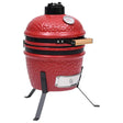 2-In-1 Kamado Barbecue Grill Smoker Ceramic 56 Cm