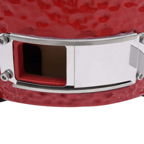 2-In-1 Kamado Barbecue Grill Smoker Ceramic 56 Cm