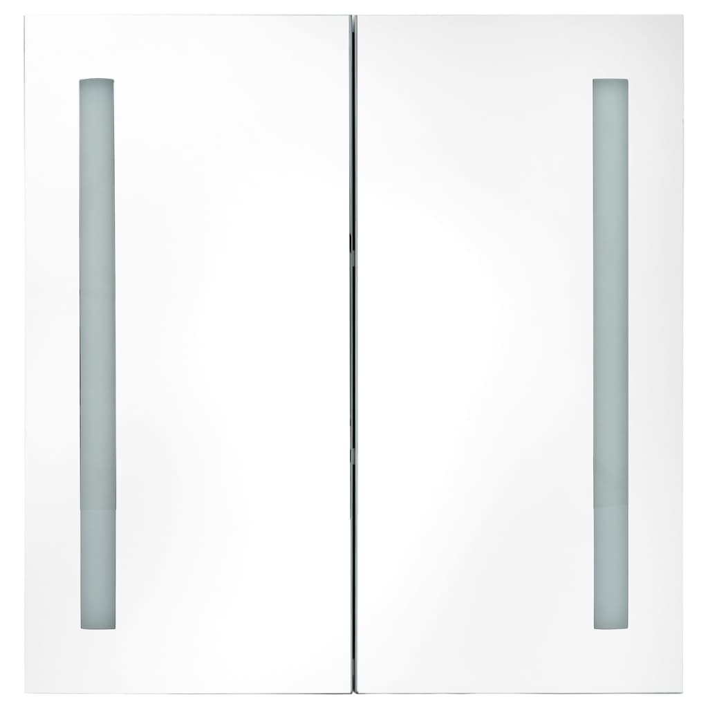 Led Bathroom Mirror Cabinet 62X14X60 Cm