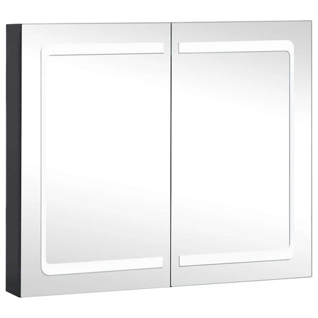 Led Bathroom Mirror Cabinet 80X12.2X68 Cm