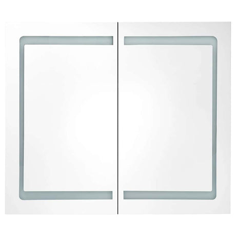 Led Bathroom Mirror Cabinet 80X12.2X68 Cm