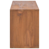 Tv Cabinet 90X30X40 Cm Solid Teak Wood