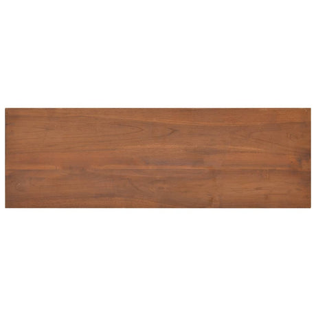 Tv Cabinet 90X30X40 Cm Solid Teak Wood