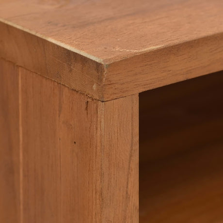 Tv Cabinet 90X30X40 Cm Solid Teak Wood