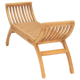 Garden Bench 160 Cm Solid Teak Wood