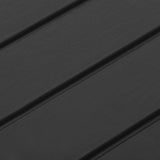 Garden Table Grey 53X53X40 Cm Plastic