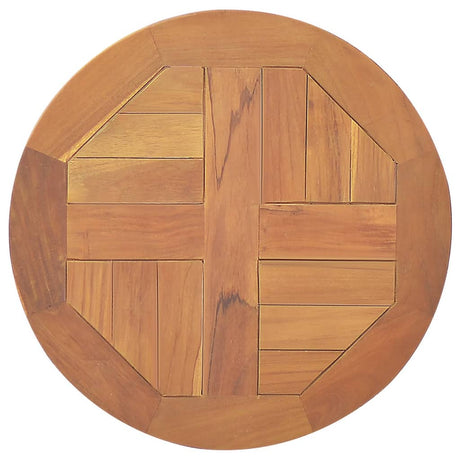 Table Top Solid Teak Wood 70X70X2.5 Cm