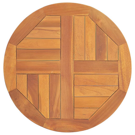 Table Top Solid Teak Wood 70X70X2.5 Cm