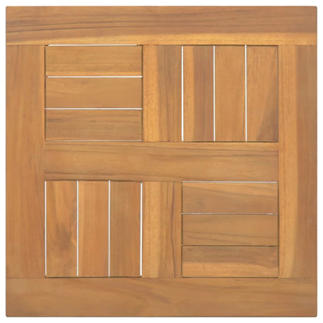 Table Top Solid Teak Wood 70X70X2.5 Cm