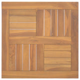 Table Top Solid Teak Wood 70X70X2.5 Cm