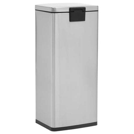 Dustbin With Pedal Anti-Fingerprint 30L Stainless Steel
