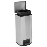 Dustbin With Pedal Anti-Fingerprint 30L Stainless Steel