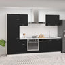 7 Piece Kitchen Cabinet Set Lyon Engineered Wood