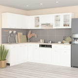 11 Piece Kitchen Cabinet Set Lyon Engineered Wood