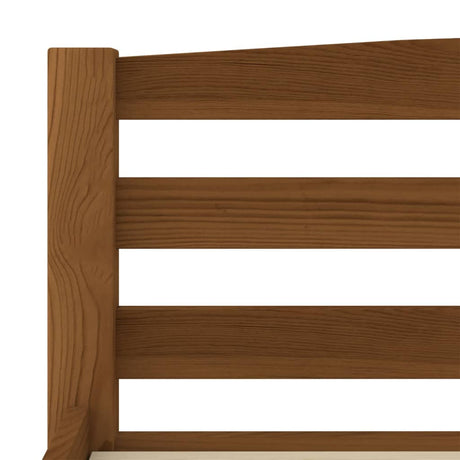 Bed Frame Without Mattress Solid Pinewood Super King