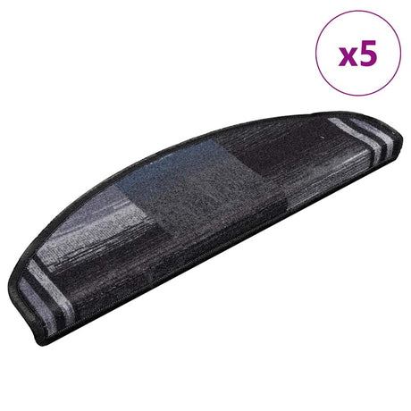 Stair Mats Self-Adhesive 5 Pcs 65X21X4 Cm