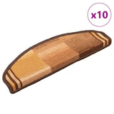 Stair Mats Self-Adhesive 5 Pcs 65X21X4 Cm