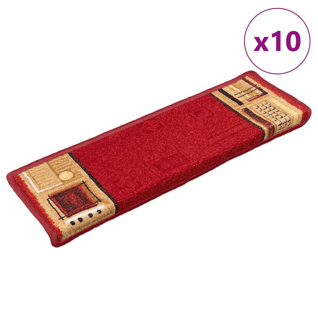Stair Mats Self-Adhesive 5 Pcs 65X21X4 Cm