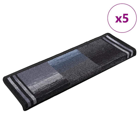Stair Mats Self-Adhesive 5 Pcs 65X21X4 Cm