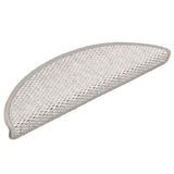 Stair Mats Self-Adhesive Sisal-Look 15 Pcs