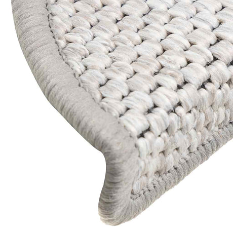 Stair Mats Self-Adhesive Sisal-Look 15 Pcs