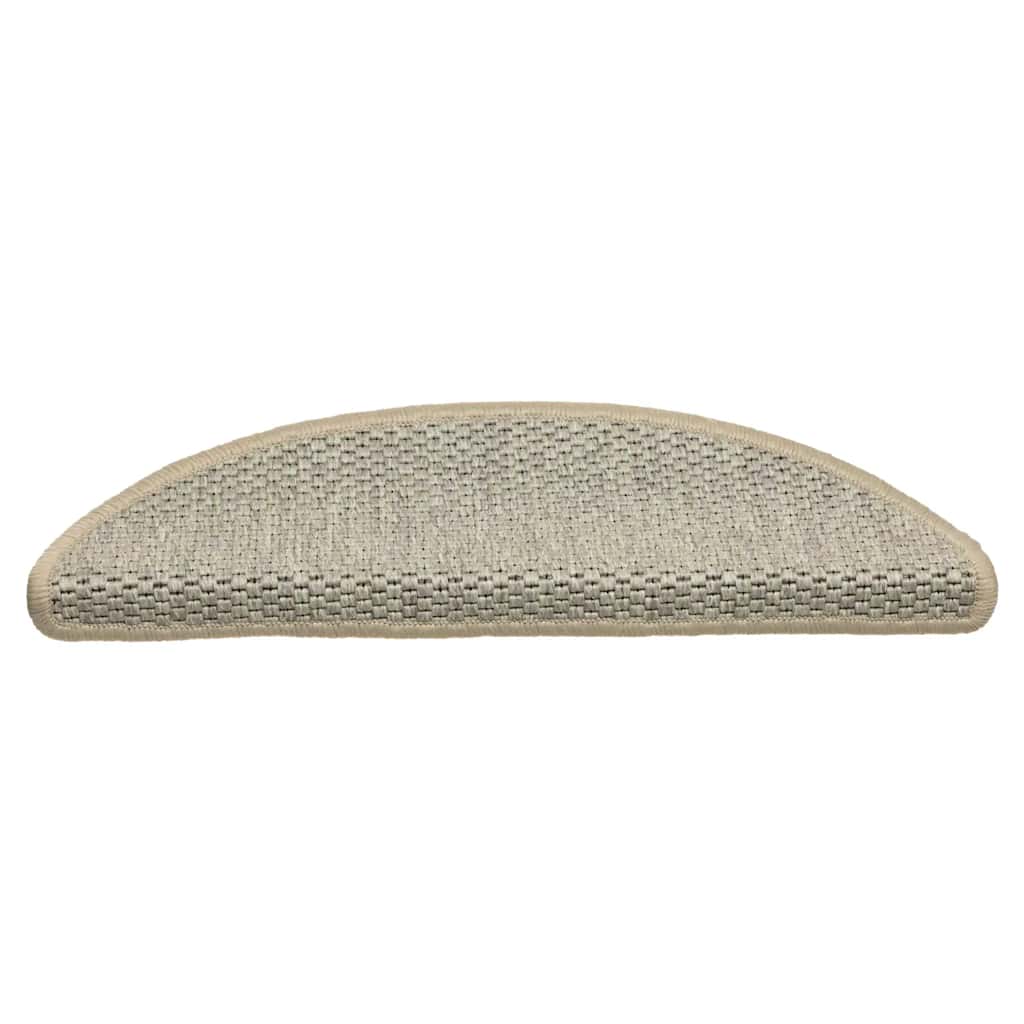 Stair Mats Self-Adhesive Sisal-Look 15 Pcs