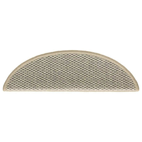 Stair Mats Self-Adhesive Sisal-Look 15 Pcs