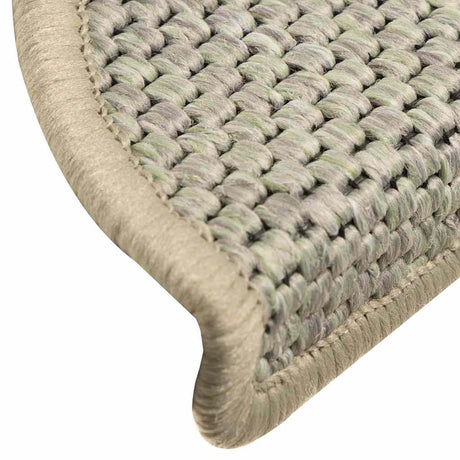 Stair Mats Self-Adhesive Sisal-Look 15 Pcs