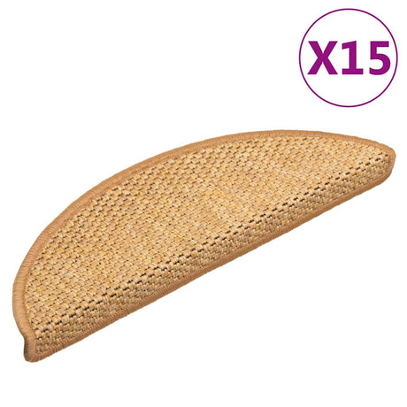 Stair Mats Self-Adhesive -Look 15 Pcs