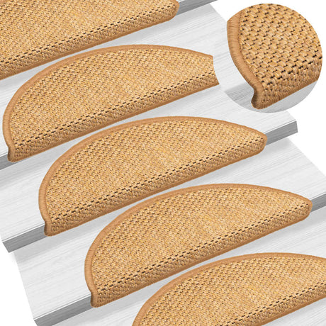 Stair Mats Self-Adhesive -Look 15 Pcs