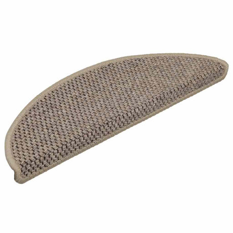 Stair Mats Self-Adhesive Sisal-Look 15 Pcs