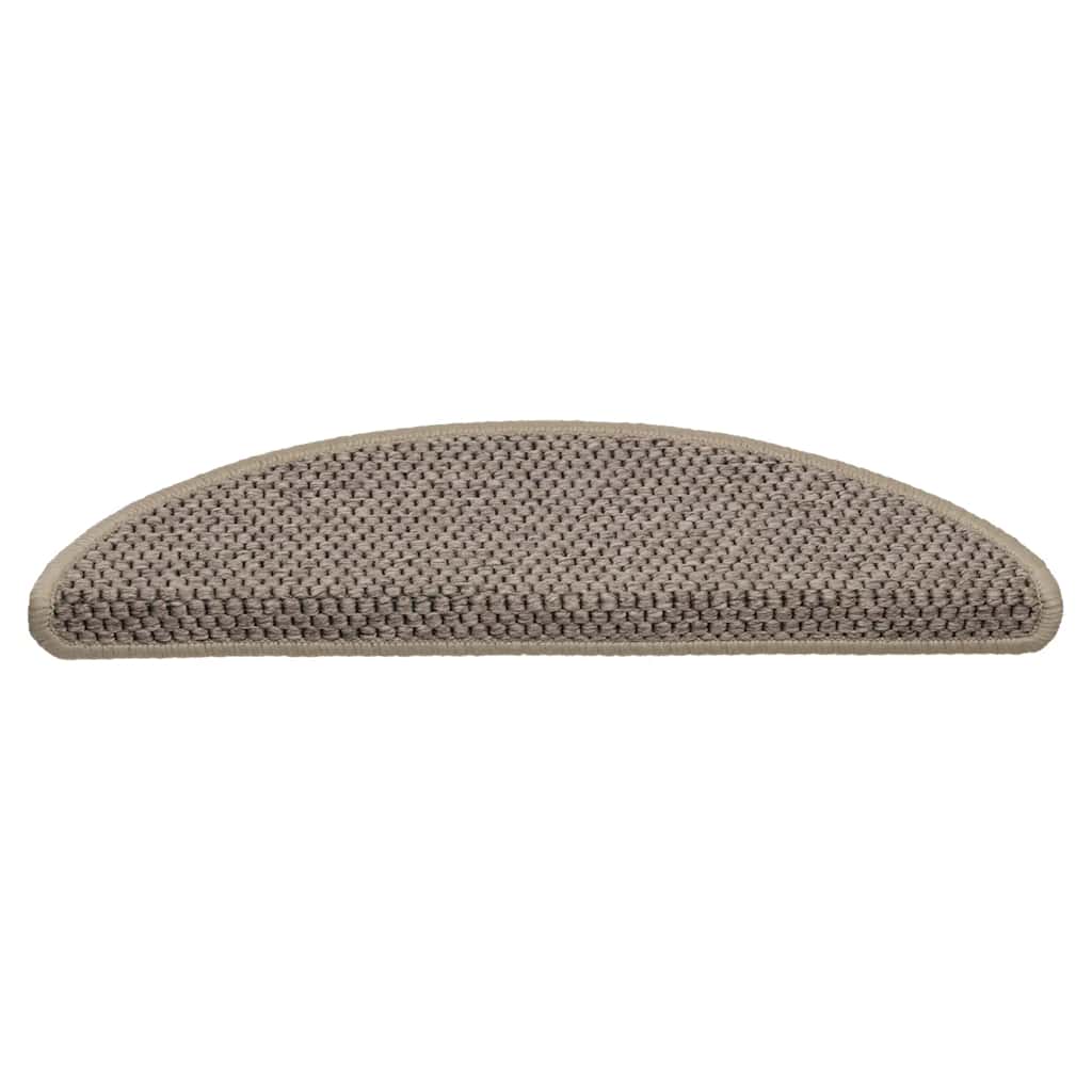 Stair Mats Self-Adhesive Sisal-Look 15 Pcs