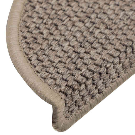 Stair Mats Self-Adhesive Sisal-Look 15 Pcs