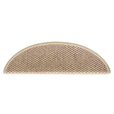 Stair Mats Self-Adhesive Sisal-Look 15 Pcs