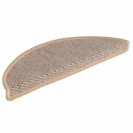 Stair Mats Self-Adhesive Sisal-Look 15 Pcs