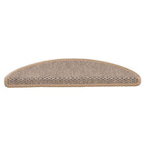 Stair Mats Self-Adhesive Sisal-Look 15 Pcs