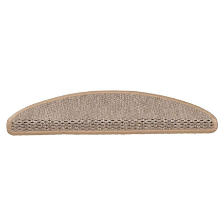 Stair Mats Self-Adhesive Sisal-Look 15 Pcs